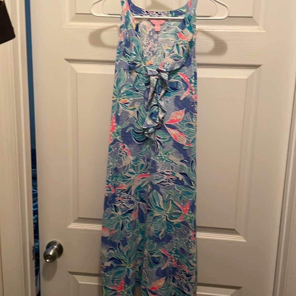 Lilly Pulitzer shay dress in “ celestial seas”